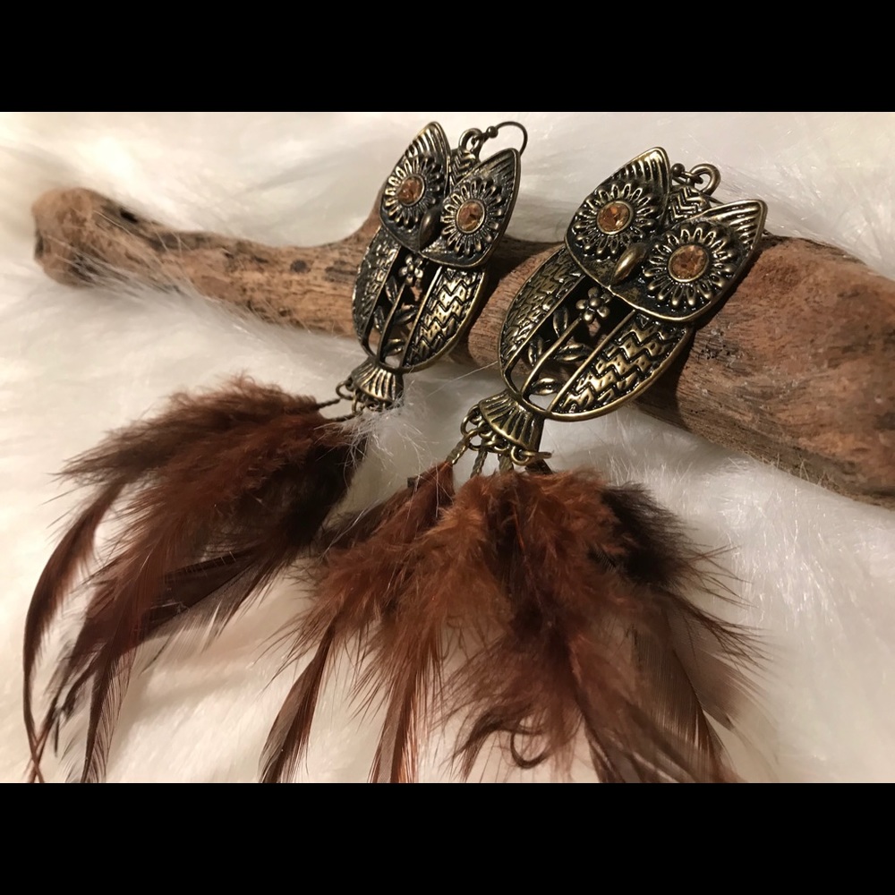 Owl earrings